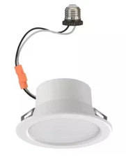 Commercial Electric 4” Smart Wifi Color Selectable LED Recessed Light Trim Kit