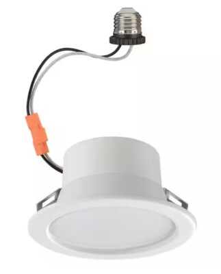 Commercial Electric 4  Smart Wifi Color Selectable LED Recessed Light Trim Kit