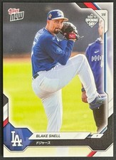Blake Snell 2026 Topps NOW Road To Opening Day Los Angeles Dodgers Japan Edition