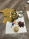14 Parts G.I Joe STOLEN IDOL MUMMT TOMB ACTION Figure ACCESSORIES ADVENTURE TEAM