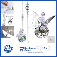 Rainbow Maker Hanging Suncatcher Butterfly Crystal Prism for Indoor Outdoor