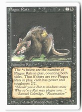 Plague Rats - Revised Edition  - MTG