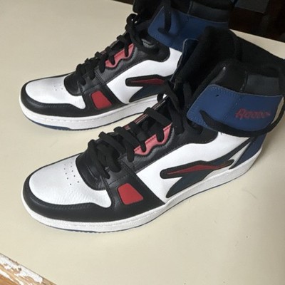 Reebok Resonator Mid Men s Leather Sneakers Lace Hook&Loop 13M throwbacks