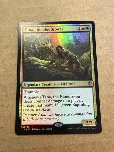 Tana the Bloodsower Foil C16 045/351 Mythic MTG Commander 2016 LP