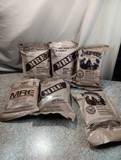 MRE Meal Ready to Eat Chili/beef/ravioli/meatball/fettuccine And More- Lot Of 6