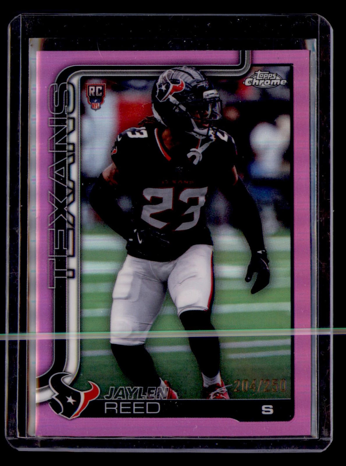 2025 Topps Chrome #374 Jaylen Reed Pink Refractor #/250