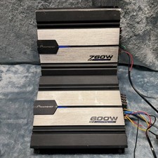 Old School Pioneer 1300W 5-Channel Amp Set ( ...