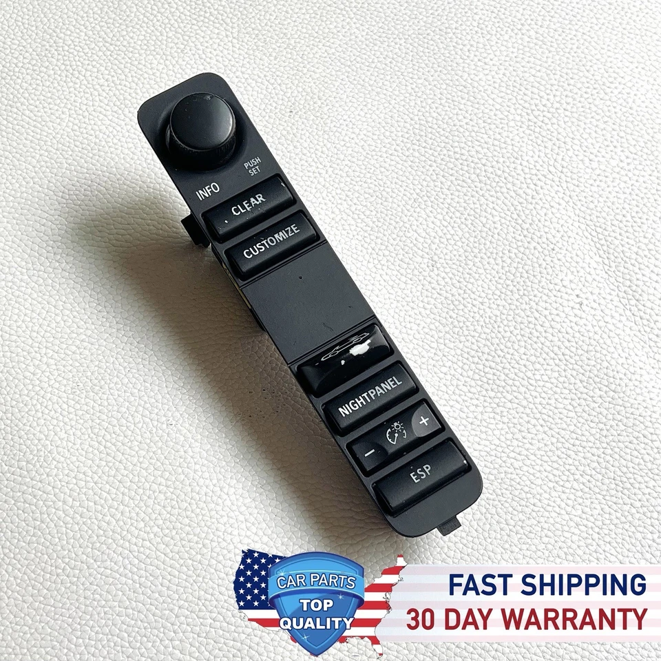 2004 - 2006 年萨博 9 - 3 可调式稳定控制开关单元 P:12795206 原始设备制造商 — 第 2/4 张图片