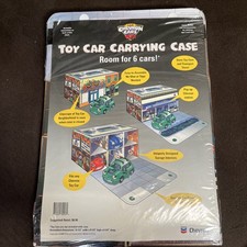 Ancien étui de transport voiture jouet chevron magasin avant garage carton 1998 NEUF