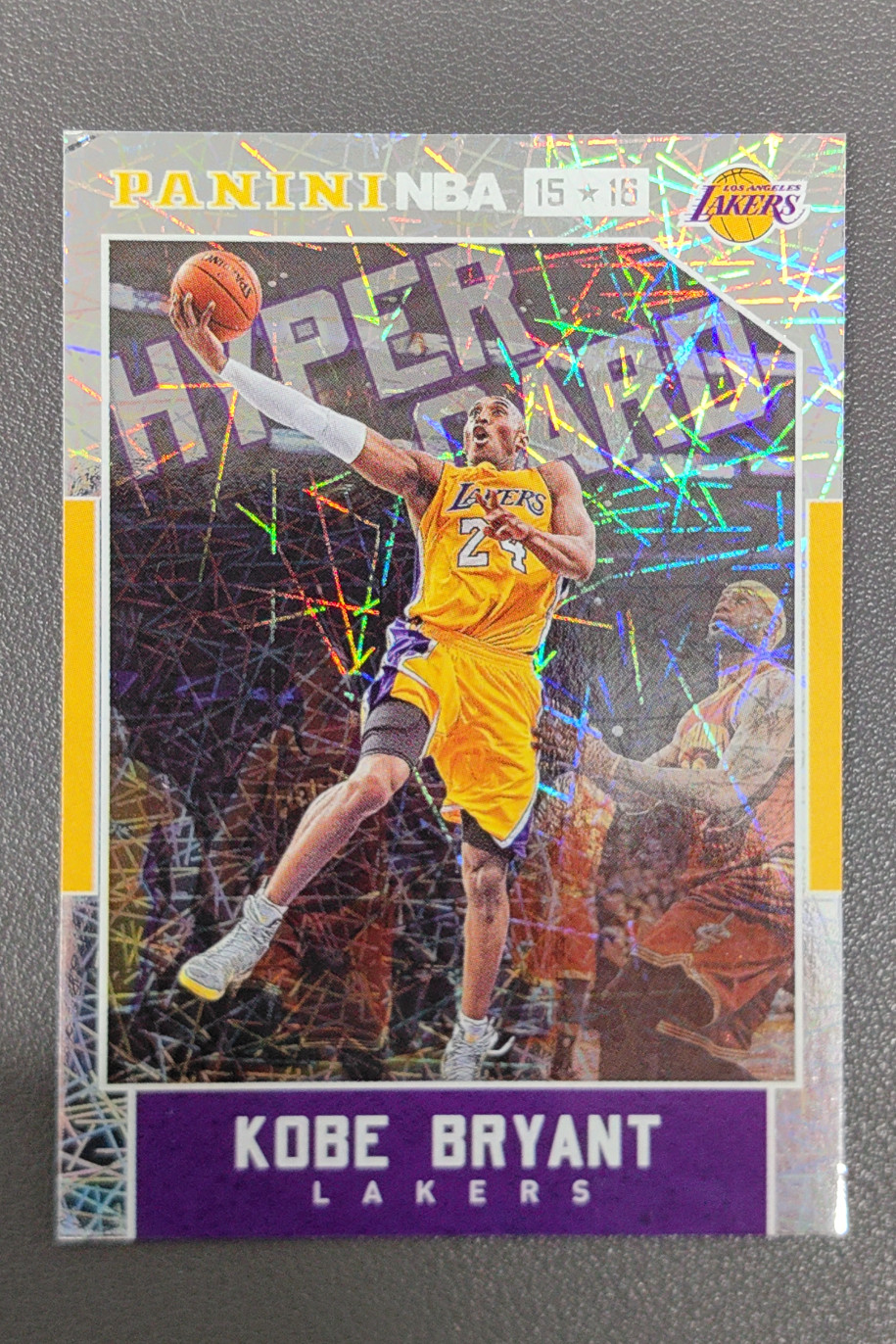 2015-16 Panini Hoops International Kobe Bryant Laser #6 Lakers