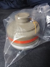 Original Bundeswehr Gasmaskenfilter – versiegelt – Sammler / Deko