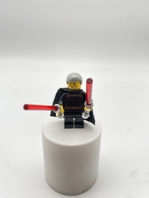 Lego Star Wars Count Dooku Minifigur Mit Cape Sw060 Aus Set 7103 Jedi Duel TOP