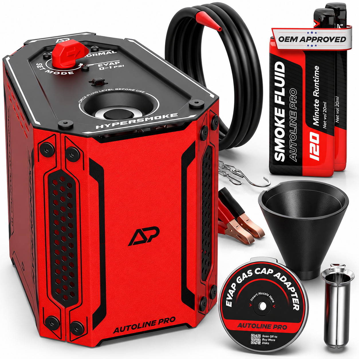 Automotive Smoke Machine EVAP Vacuum Leak Detector Tester Car Auto - Hypersmoke