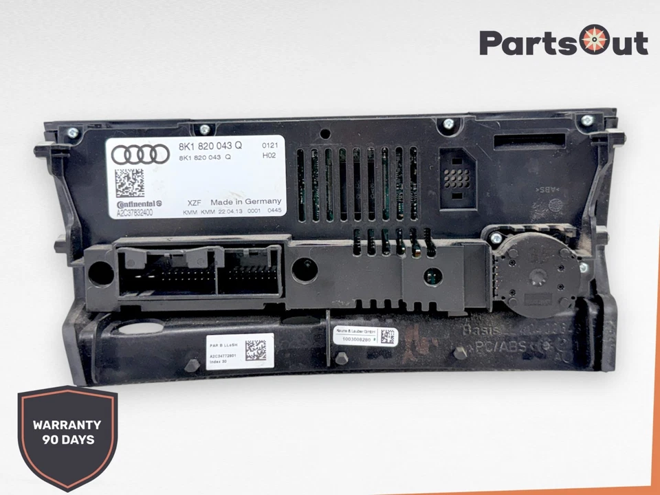2013-2016 Audi A4 Ac нагреватель климат-контроль 8k1 820 043 - Изображение 4 из 4