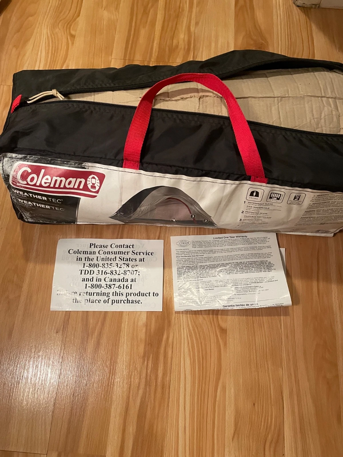 Coleman 6 Person Tent ( NEW)
Opens in a new window or tab
