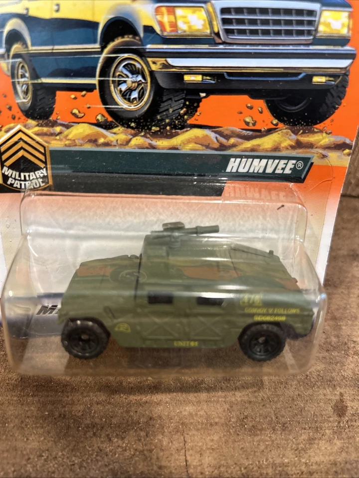 1998 Matchbox Humvee #81 Military Patrol MIP - Image 2 of 4