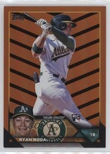 2023 Topps Update Orange & Black Foil Ryan Noda #US75 0pe3