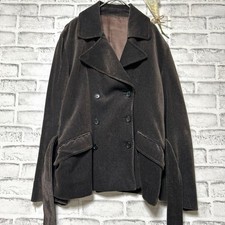 Margaret Howell Velour Tailored Jacket Brown Size 2