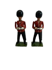 Vintage W Britains Lead Soldiers Coldstream Guards Binoculars Hollow Cast Pair