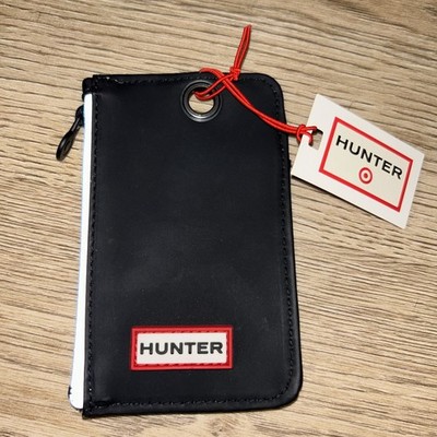 Hunter For Target Hunter Black Wallet ID Holder NWT