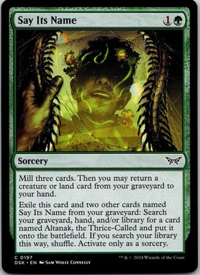 Say Its Name Duskmourn: House of Horror Regular