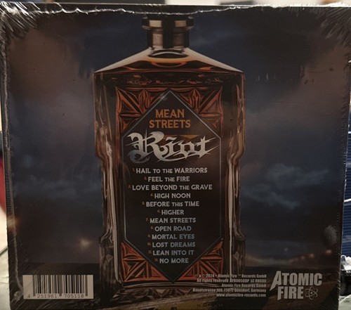 Mean Streets von Riot V | CD | Neu Folie eingerissen - Bild 2 von 2