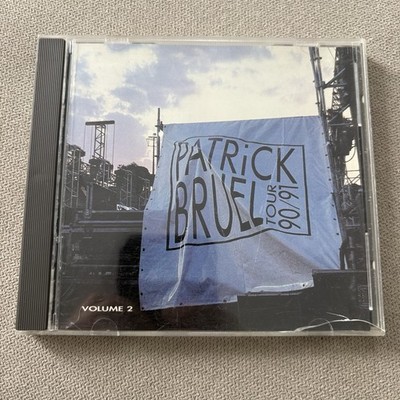 Patrick Bruel Tour 90/91 Music cd Volume 2 GOOD Rare