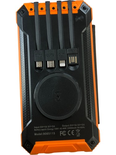 SOLAR Charger Bank Portable Multi-Device Charging Blue Box Unused - 第 3/6 張圖片