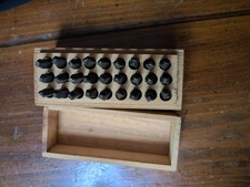 Set of Letter Stamps for Jewelry Leather Stamping