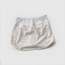 Calia CARRIE UNDERWOOD Mid Rise Skort Medium White Ivory Tulip Hem GOLF TENNIS