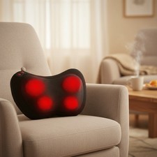 Shiatsu Neck and Back Massager with Heat   Pain Relief Pillow for All Body Parts