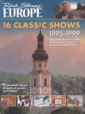 Rick Steves Europe DVD: 16 Classic Shows (1995-1999), New DVD, ,