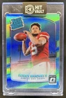 2017 Panini Donruss Optic Patrick Mahomes II Lime RC Rated Rookie #177 Chiefs