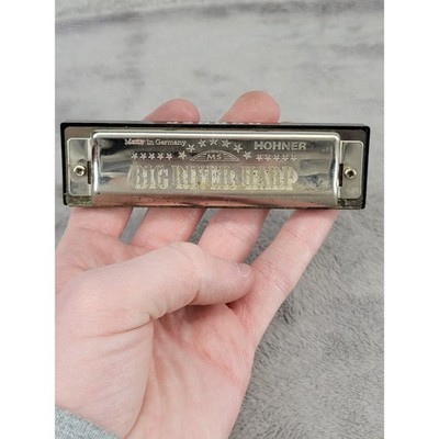 Hohner Big River Harp MS Diatonic Harmonica Key of C Made in Germany 10 Hole