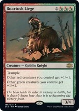 Boartusk Liege - Light Play MTG Double Masters 2022