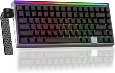 AULA Hero 75 HE Hall Effect Wireless Gaming Keyboard 8K RGB Black