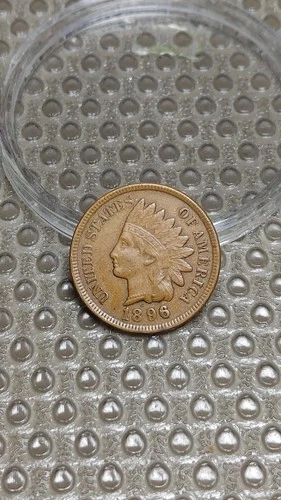 1896 Indian Head Cent Penny Nice XF                                         Y956