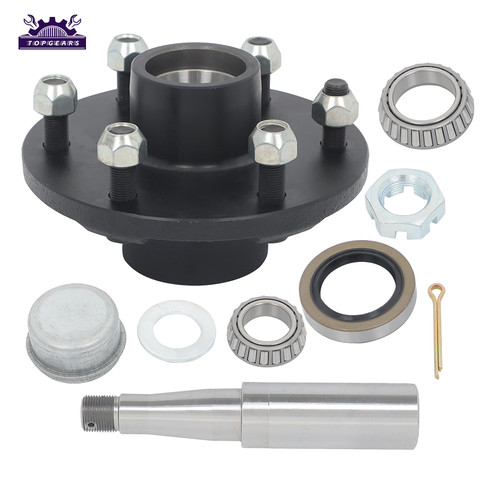 1pcs Southwest Wheel R30484X 84 Spindle & Fits 6 on 5.5" Bolt Circle Trailer Hub