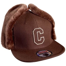 Hatco Winter Hat Ear Flap Cap Trapper Hat "C" Premium Fitted Large 7 1/2 - 7 5/8