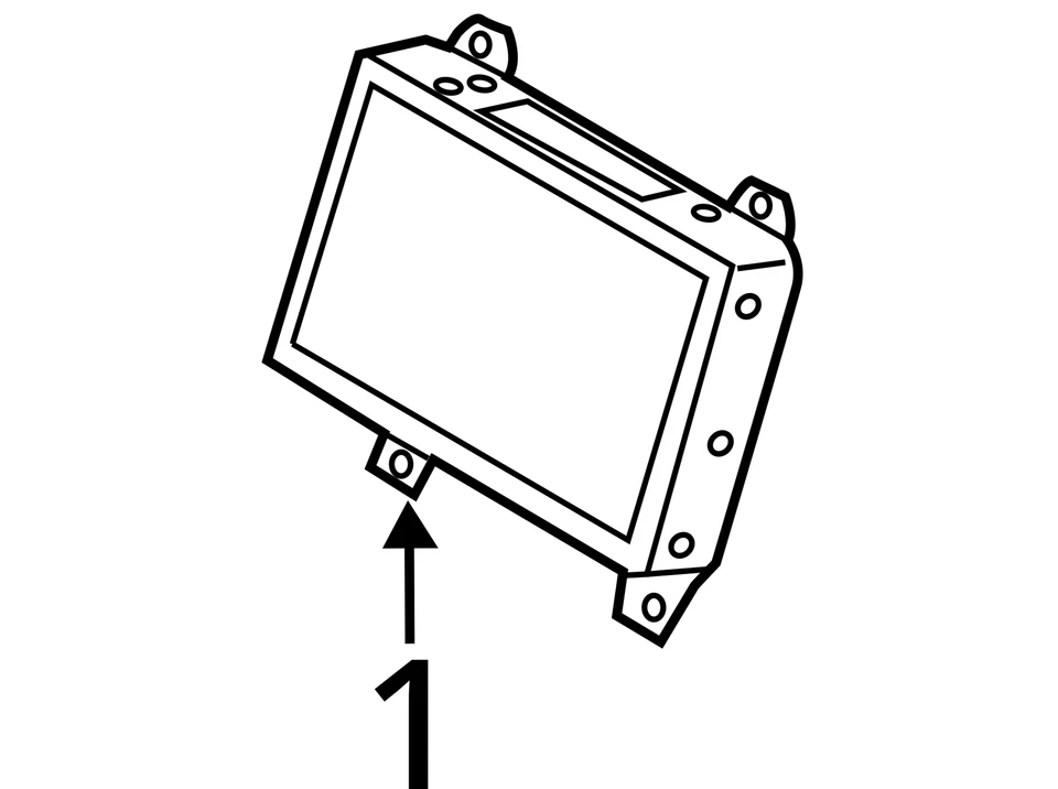 Pantalla de información Hyundai Equus 2011-2013 J7UNW Foto 4 de 4