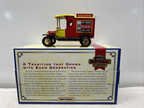 VERY COOL Matchbox Collectibles YPC04-M 1912 Model T Ford Van Coca Cola NEW - Picture 10 of 11