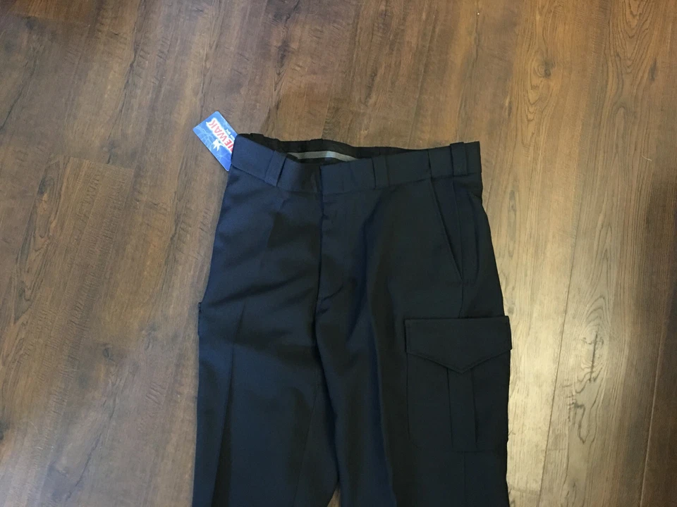 SPIEWAK & SONS BRAND NEW UNIFORM PANTS BLACK SIZE 36 MENS  WORK CLOTHES - Image 2 of 4