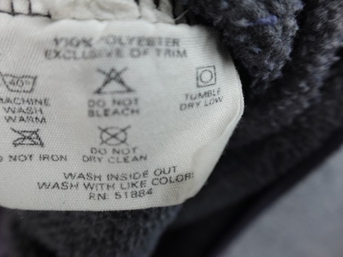PATAGONIA Retro X 90s Fleece Jacket GRAY Vtg Fall 1998 Deep Pile USA Mens Medium - Picture 7 of 12