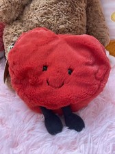 Jellycat Amuseable Heart Plush Bag - Valentine  s Day Gift   Shipping Today