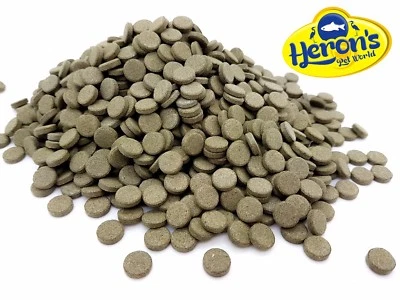 HERONS Tropical Tablets Stick-On-Glass TROPICAL FISH FOOD Guppy Tetra Neon Novo