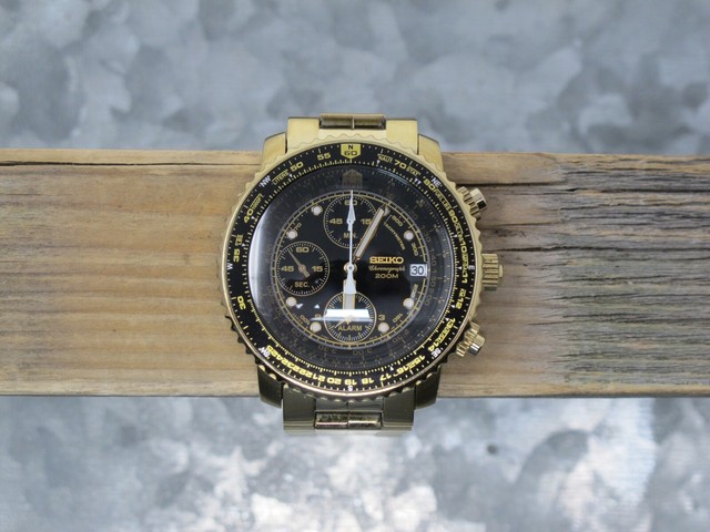 seiko gents chronograph 100m wr watch