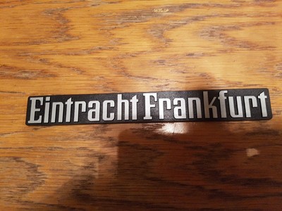3D AUTO AUFKLEBER EINTRACHT FRANKFURT NEU | eBay