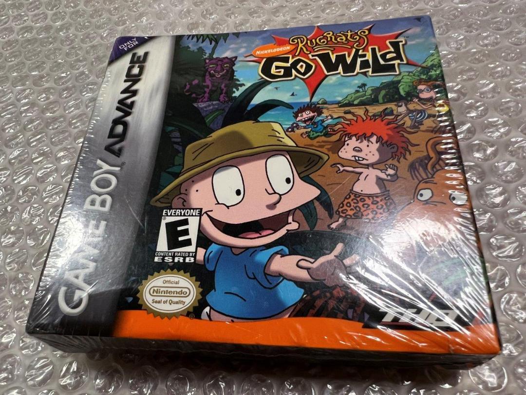 GBA 北米版 Rug Rats Go Wild ゲームボーイ 新品未開封 GBA North American Rug Rats Go Wild New Unopened | eBay