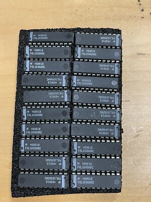 *** 20x PAL16R8ANC Programmierbare Logik-Array NOS IC-Chips 20 Pins *** Vintage