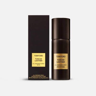 TOM FORD Tuscan Leather All Over Body Spray, 4oz/150ml, New in Box
